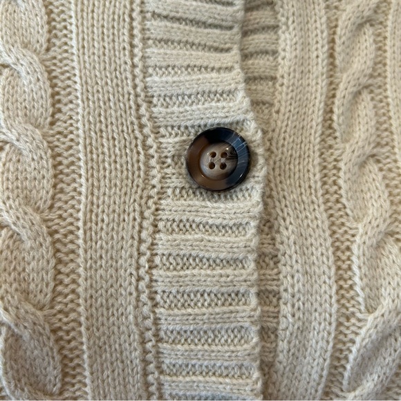 NEW Cabled Cardigan Sweater NEW - Picture 6 of 9